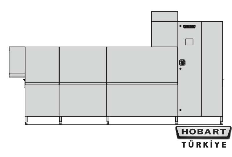 Hobart Konveyörlü Bulaşık Makinesi CN-L-A-A