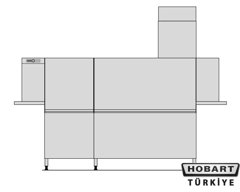 Hobart Konveyörlü Bulaşık Makinesi CN-L-A